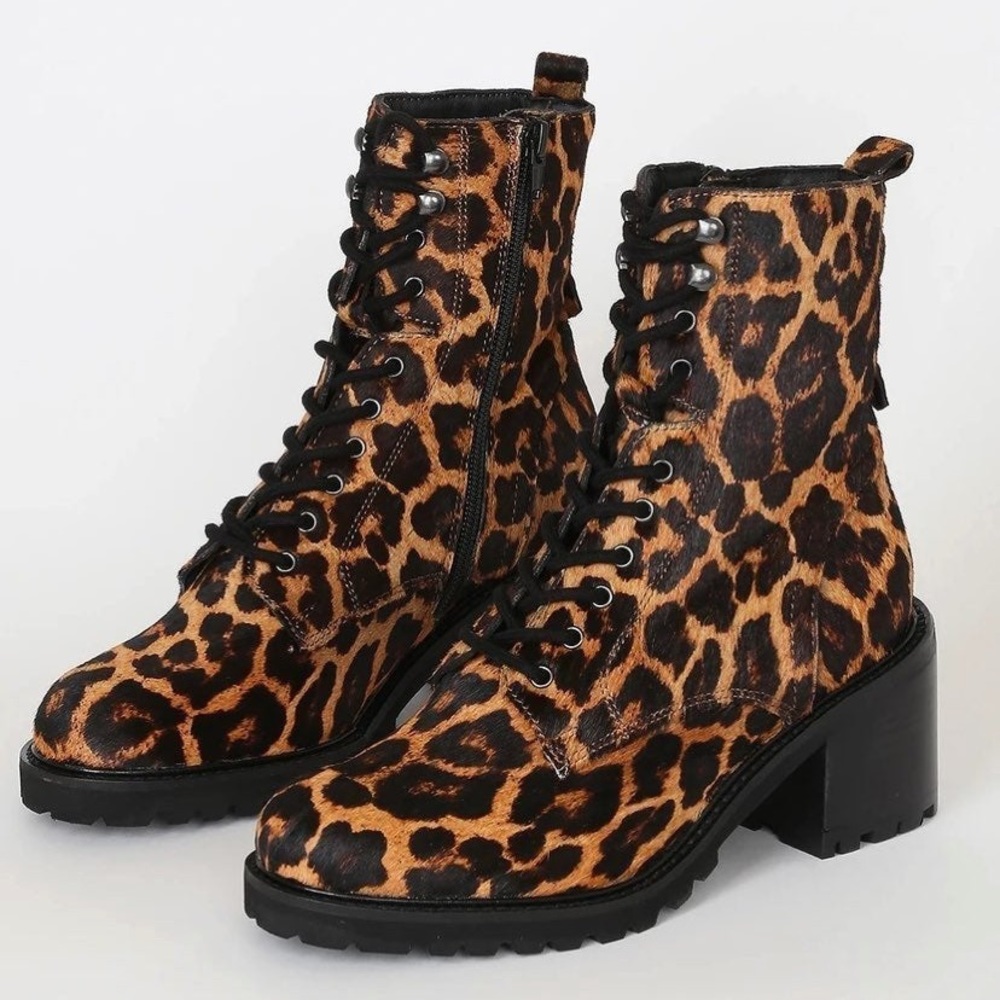 Leopard Boots